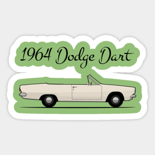 1964 Dodge Dart blonde Sticker